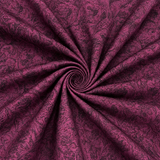 Giza Cotton Satin Flower Printed Shirting Fabric 1.60 Meter – Mans Fab