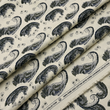 Giza Cotton Satin Printed Shirting Fabric 1.60 Meter – Mans Fab