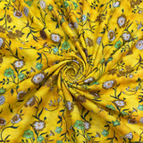 Linen Club European Linen Tropical Print Shirting Fabric 1.60 Meter