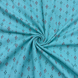 Linen Club European Linen Small Print Shirting Fabric 1.60 Meter
