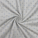 Linen Club European Linen Small Print Shirting Fabric 1.60 Meter
