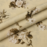 Linen Club European Linen Flower Print Shirting Fabric 1.60 Meter – Linen Club