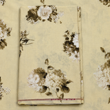 Linen Club European Linen Flower Print Shirting Fabric 1.60 Meter – Linen Club