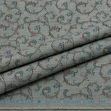 Linen Club European Linen Small Print Shirting Fabric 1.60 Meter