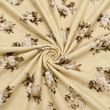 Linen Club European Linen Flower Print Shirting Fabric 1.60 Meter – Linen Club