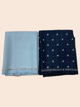 Raymond Polycotton Self Design Shirt & Trouser Fabric