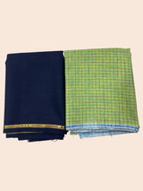 Raymond Polycotton Self Design Shirt & Trouser Fabric