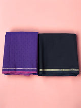 Raymond Polycotton Self Design Shirt & Trouser Fabric