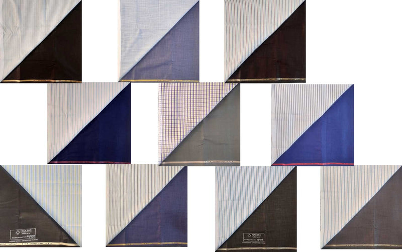 Raymond Cotton Blend Shirt & Trouser Fabric Velvet Combo-(10)