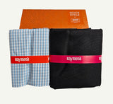 Raymond Cotton Blend Solid, Checkered Shirt & Trouser Fabric