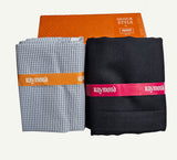 Raymond Cotton Blend Solid, Checkered Shirt & Trouser Fabric
