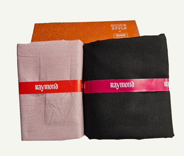 Raymond Cotton Blend Solid, Checkered Shirt & Trouser Fabric