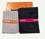 Raymond Cotton Blend Solid, Checkered Shirt & Trouser Fabric