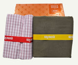 Raymond Cotton Blend Solid, Checkered Shirt & Trouser Fabric