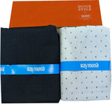Raymond Cotton Blend Solid, Checkered Shirt & Trouser Fabric