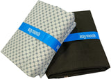 Raymond Cotton Blend Solid, Checkered Shirt & Trouser Fabric