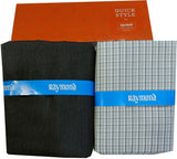 Raymond Cotton Blend Solid, Checkered Shirt & Trouser Fabric