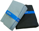 Raymond Cotton Blend Solid, Checkered Shirt & Trouser Fabric