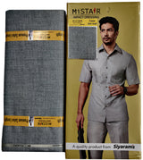 Siyaram's Unstitched Brocade Safari Fabric Solid