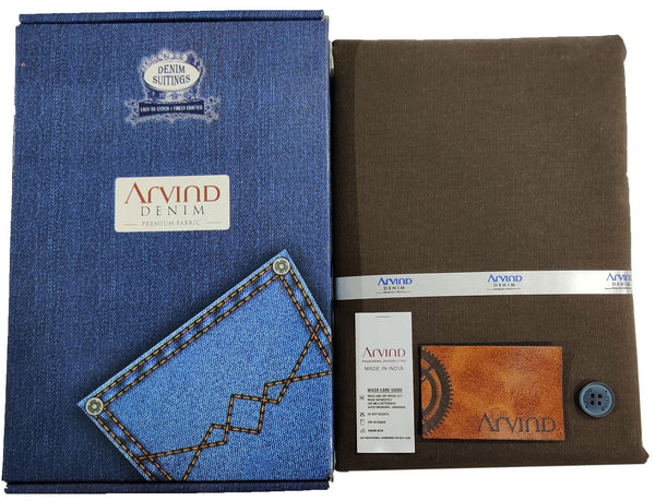Arvind Unstitched Cotton Trouser Fabric Solid-015