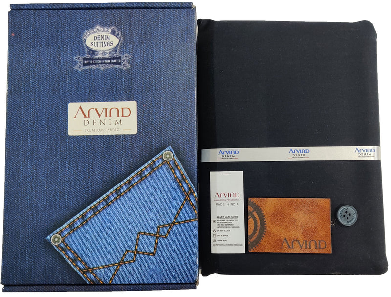 Arvind Unstitched Cotton Blend Trouser Fabric Solid-01