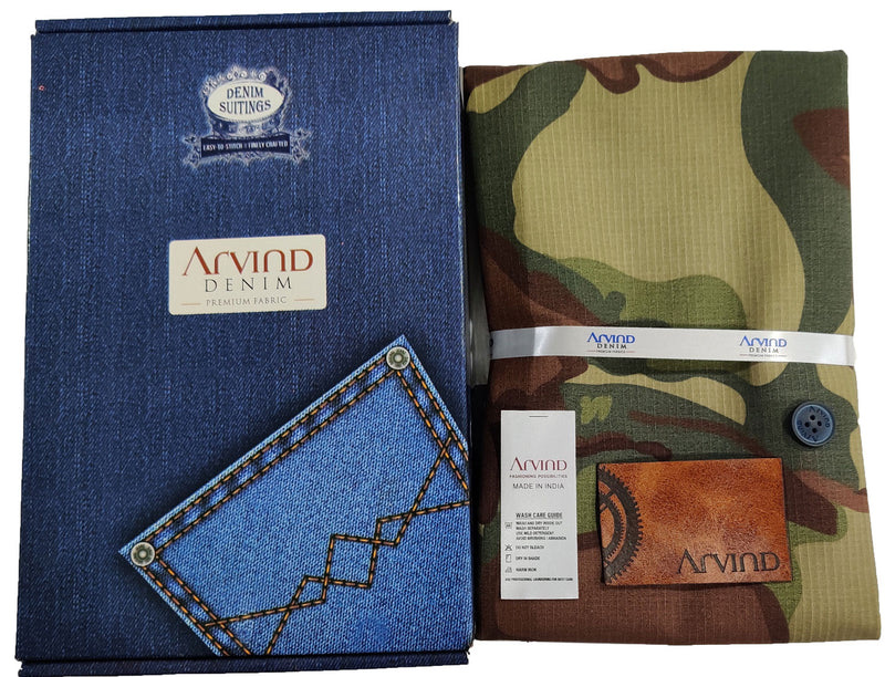 Arvind Unstitched Cotton Trouser Fabric Solid-037