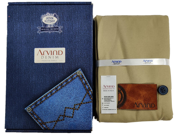 Arvind Unstitched Cotton Trouser Fabric Solid-039