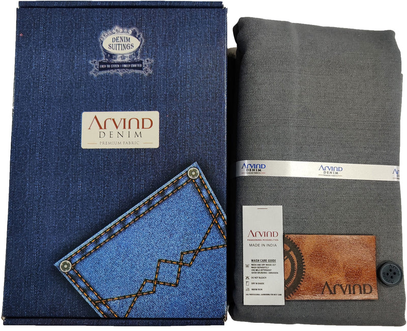 Arvind Unstitched Cotton Trouser Fabric Solid-04