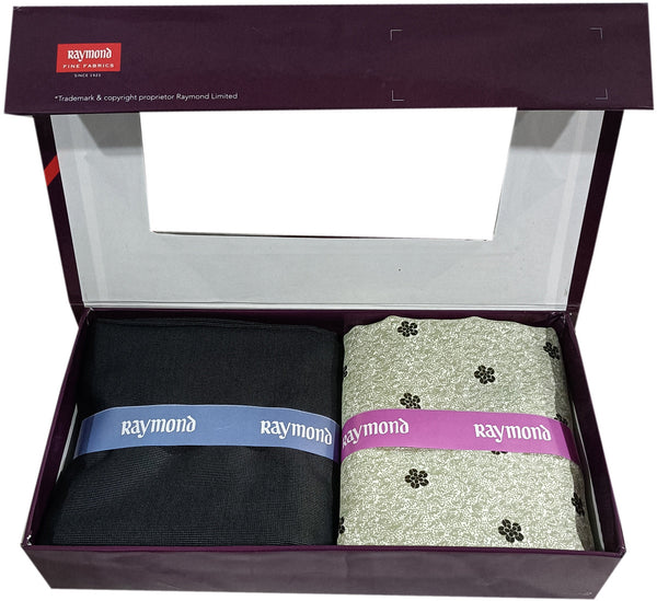 Raymond Unstitched Polycotton Shirt & Trouser Fabric Printed