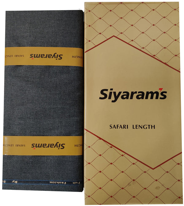 Mansfab Brocade Solid Safari Fabric  (Unstitched)-0027