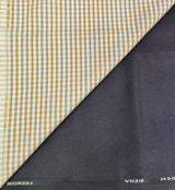 OCM Men's Cotton Shirt & Poly Viscose Trouser Fabric Combo Unstitched (Free Size) SILSILA-1010