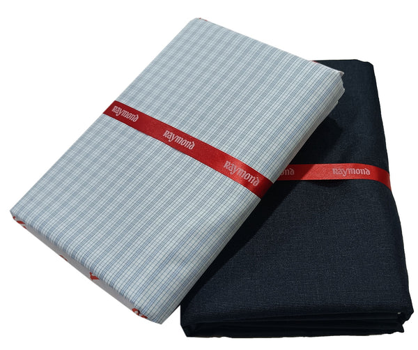 Raymond  Unstitched Cotton Shirt & Trouser Fabric