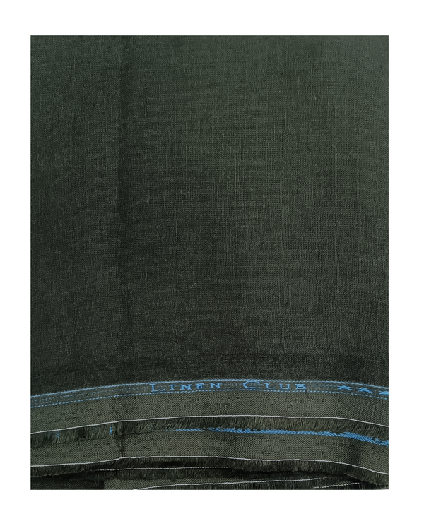 Linen Club  Unstitched Jacquard Shirt Fabric Plain.