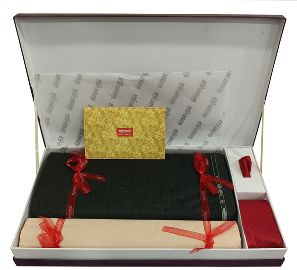 Raymond  Unstitched Cotton Suit Fabric Solid.