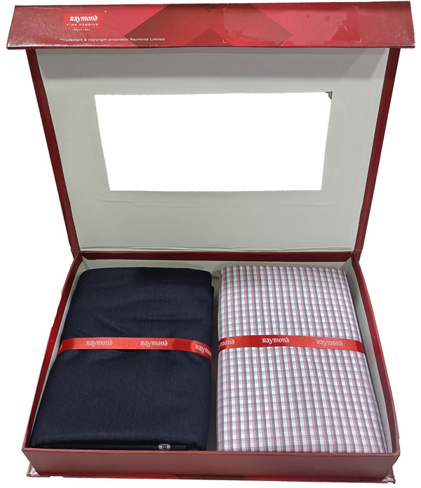 Raymond  Unstitched Cotton Shirt & Trouser Fabric