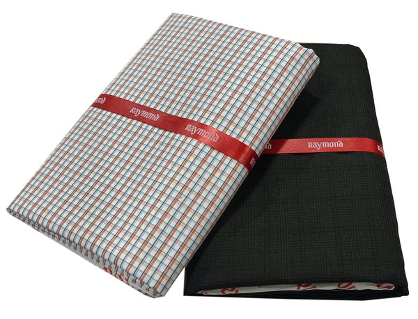 Raymond  Unstitched Cotton Shirt & Trouser Fabric