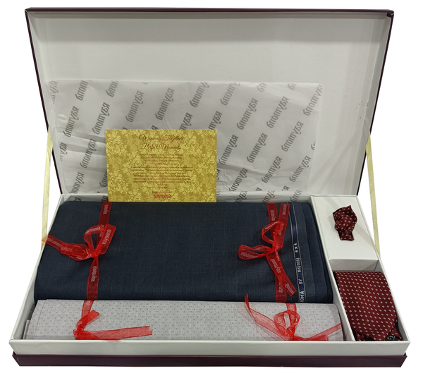 Raymond  Unstitched Cotton Suit Fabric Solid.