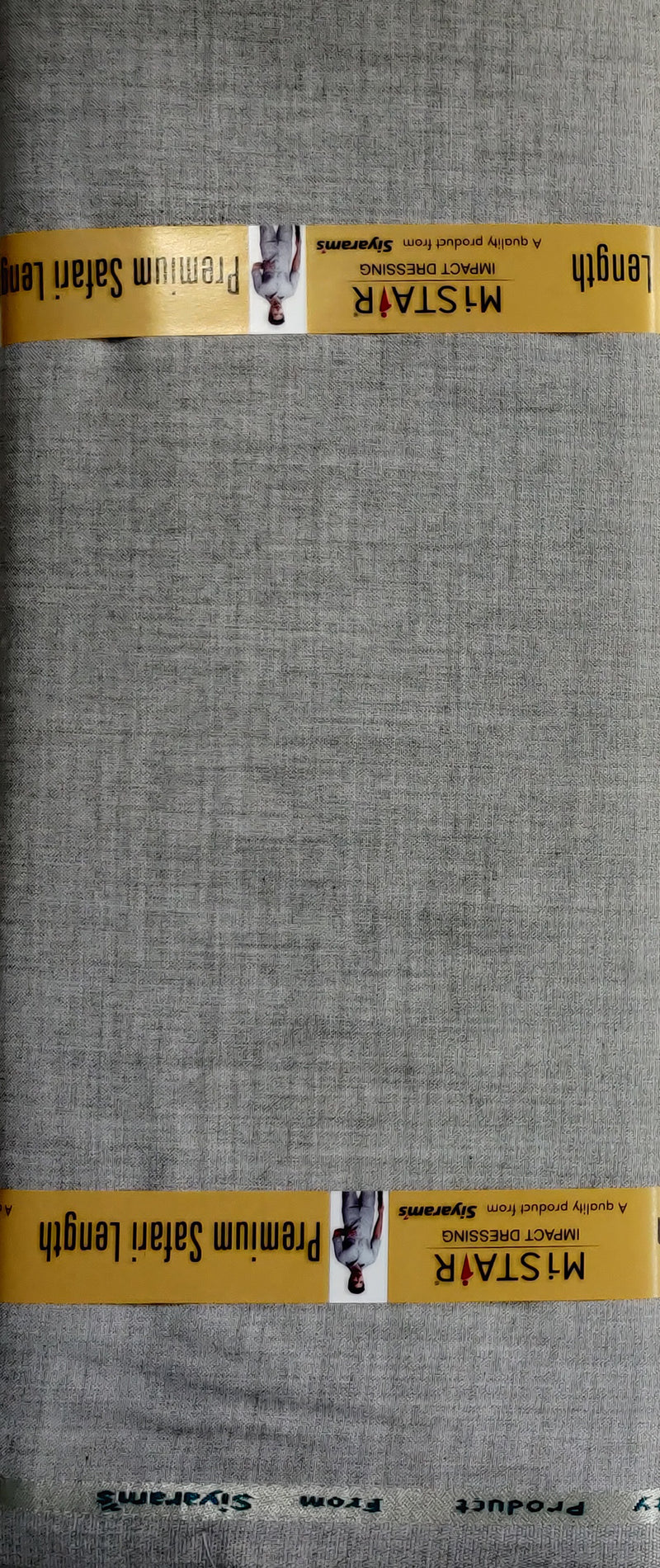 mansfab brocade solid safari fabric  (unstitched)-0015