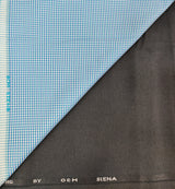 OCM Men's Cotton Shirt & Poly Viscose Trouser Fabric Combo Unstitched (Free Size) SILSILA-1016