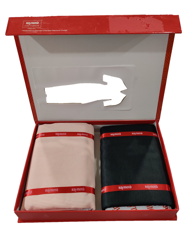 Raymond  Unstitched Cotton Shirt & Trouser Fabric Printed