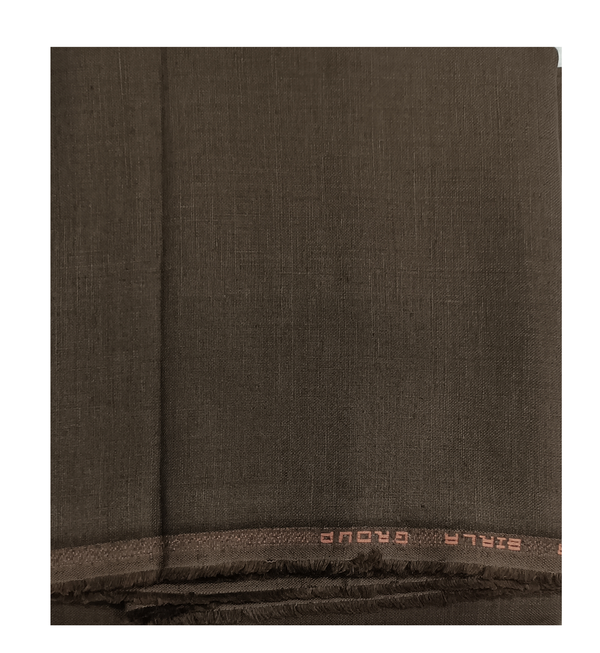 Linen Club  Unstitched Jacquard Shirt Fabric Plain.