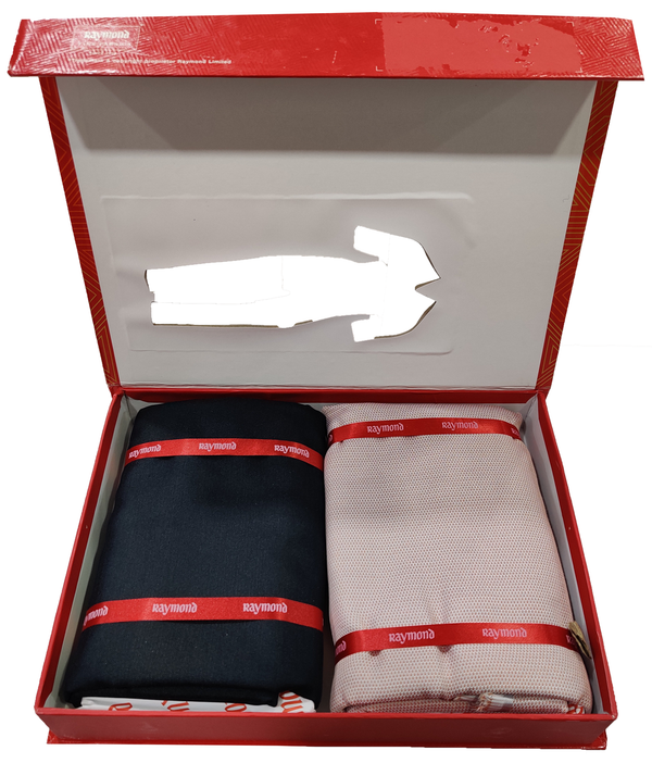 Raymond  Unstitched Cotton Shirt & Trouser Fabric Printed