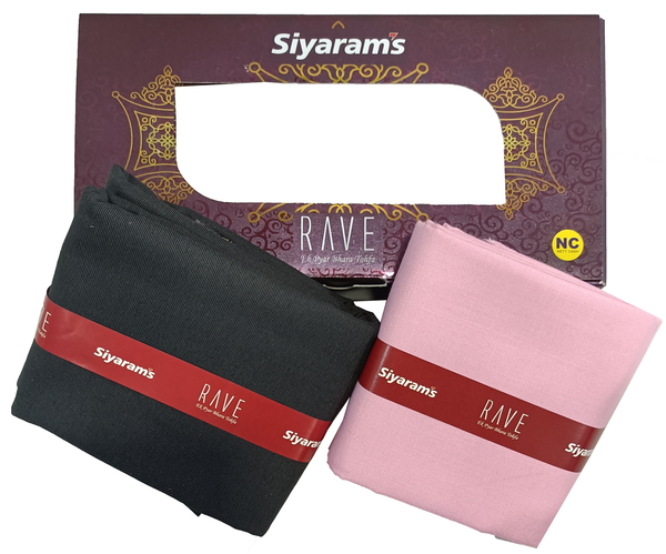 Siyaram"s  Unstitched Cotton Plain Shirt & Trouser Fabric.