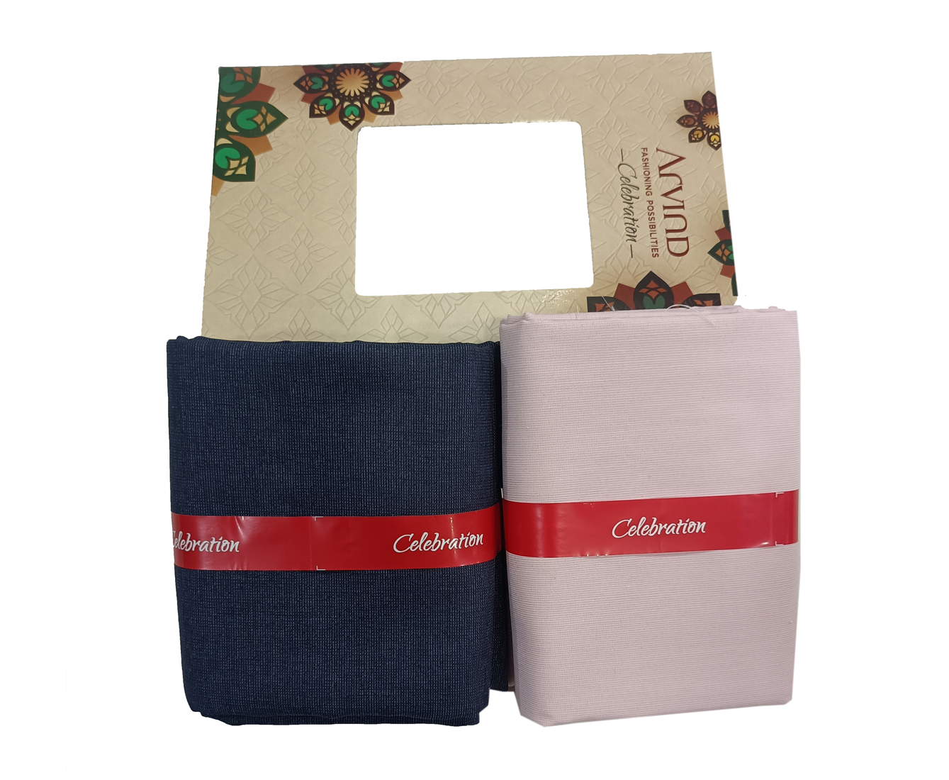 Arvind Unstitched Cotton Blend Shirt & Trouser Fabric Self Design – Mansfab