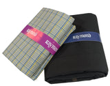 Raymond Polycotton Striped Shirt & Trouser Fabric  (Unstitched)