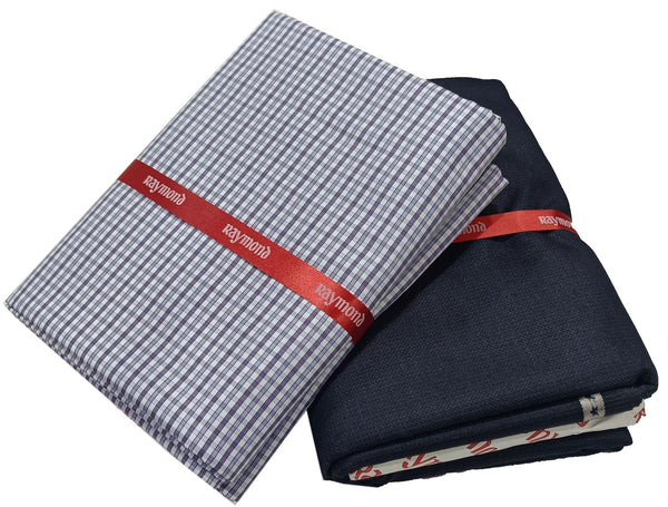 Raymond  Unstitched Cotton Shirt & Trouser Fabric