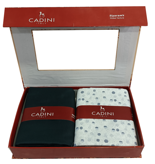 Siyaram"s  Unstitched Cotton Shirt & Trouser Fabric Printed.