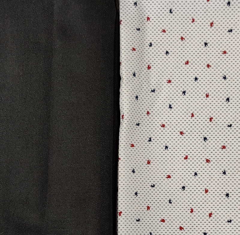 Raymond  Poly Viscose Printed Shirt & Trouser Fabric  (Unstitched) - 0565