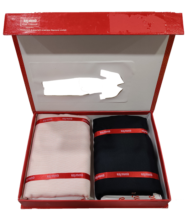 Raymond  Unstitched Cotton Shirt & Trouser Fabric Printed