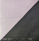 OCM Men's Cotton Shirt & Poly Viscose Trouser Fabric Combo Unstitched (Free Size) OCMSARKAR-0030